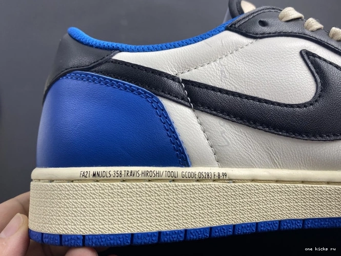 Chep Onekick Retro Low Design x Air 1 DM7866-140 Travis Scott Fragment Jordan x 0531